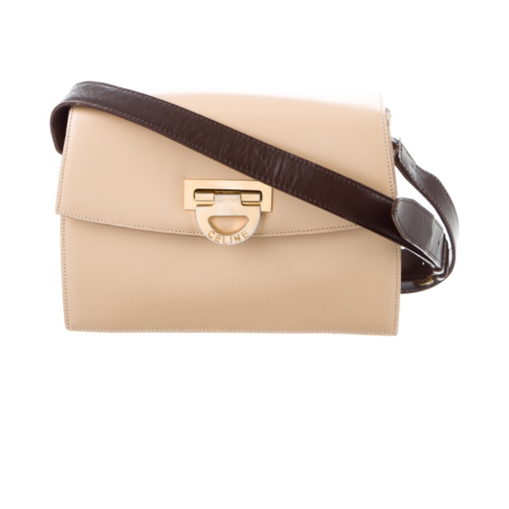 Céline vintage leather crossbody bag